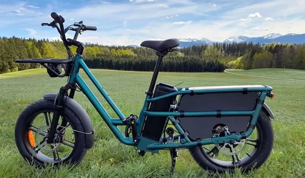 Fiido T2, bicicleta eléctrica con un cuadro resistente, ideal para uso en exteriores.