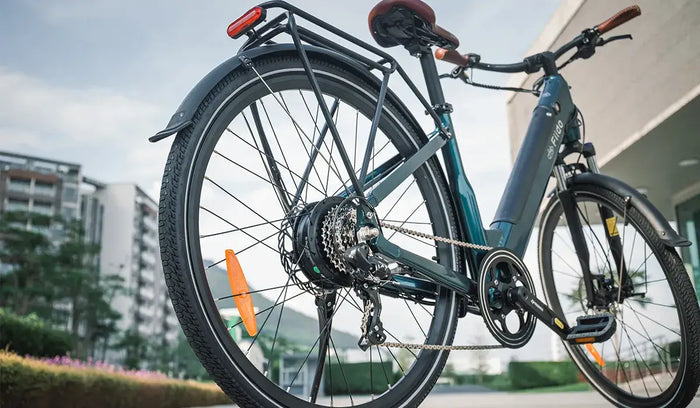 Vista de la bicicleta eléctrica Fiido C11 Pro