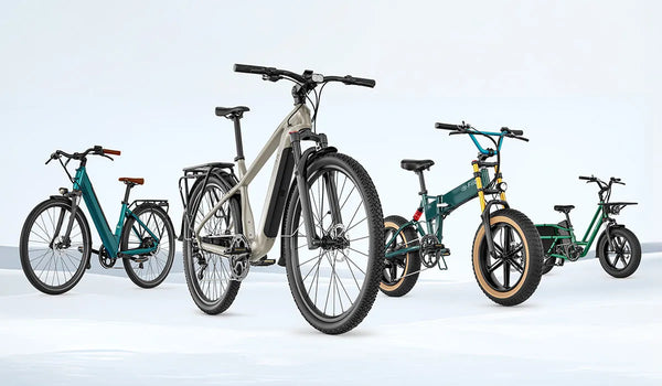Fiido presenta diferentes bicicletas eléctricas