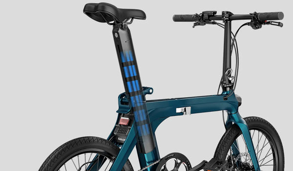 Pantalla de la batería de la bicicleta eléctrica Fiido X