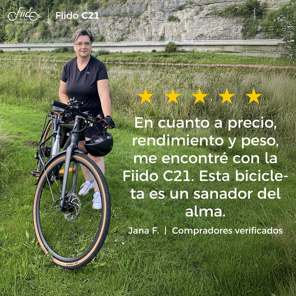 fiido e-gravel c21 elektrofahrrad Fiido C21 – Bicicleta eléctrica gravel urbana y ligera