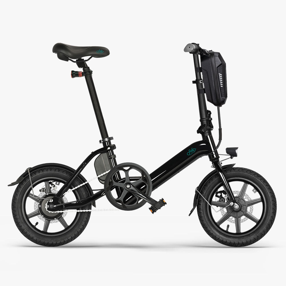 Fiido D3 Pro Bicicleta Eléctrica Mini con Bolsa