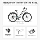 Fiido C11  Bicicleta Electrica Ligera Urbana Para La Ciudad