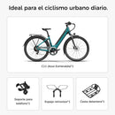 Fiido C11  Bicicleta Electrica Ligera Urbana Para La Ciudad